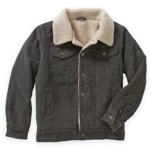 boys sherpa trucker jacket
