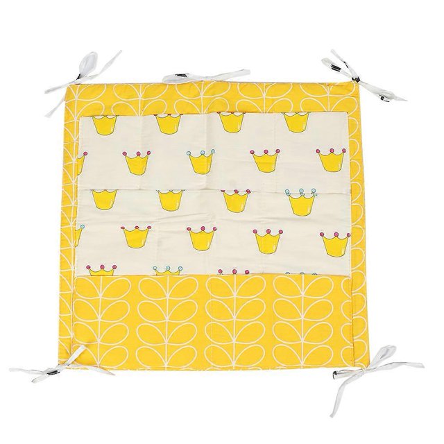 Baby Crib Hanging Multiple Grids Diapers Toys Nursing Milk Bottle Storage Bag OrganizerStorage Bag Storage Bag
