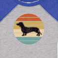 thumbnail image 4 of Inktastic Dachshund Dog Retro Sunset Boys or Girls Baby Bodysuit, 4 of 5
