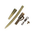 thumbnail image 2 of Lixada 100pcs Terminal Carp Fishing Tackle Safety Clips with Pins Tail Rubber Tubes Tangle Sleeves Quick Change, 2 of 7