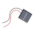 thumbnail image 3 of Mini Solar Panel, Fit For Small Power Electric Appliances Energy Saving Solar Battery Panel, 0.36W 2V Solar Power Battery Charger Panel For Solar Yard Lighting, 3 of 8