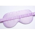 thumbnail image 4 of HAHDAXIA OWITER Matte Organic Silk Sleep Mask Super Smooth Eye Cover for Sleeping, Gender-Neutral (Lavender), 4 of 5