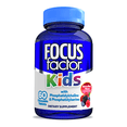 thumbnail image 2 of (2 pack) Focus Factor Kids (60 Count) - Complete Daily Chewable Vitamins, Multivitamin & Neuro Nutrient (Brain Function) w/Vitamin B12, C, D3, 2 of 8