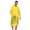 Yellow, variant on Yesbay Reusable Unisex Waterproof Thick Hooded Buttons Outdoor Raincoat Poncho,Yellow