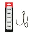 thumbnail image 1 of Kit de anzuelos triples de pesca de 10 piezas Pescado de púas de acero de alto carbono, 1 of 8