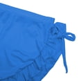 thumbnail image 6 of gcong Girl Swimsuit One Piece Girls Solid Color Bathing Suit Adjustable Strap Ruffle Swimwear with Cover Up, 6 of 8
