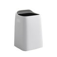 thumbnail image 1 of TureClos Trash Can Double-layer Garbage Bin No Lid Waste Case Open Type Basket For Living Room Kitchen Bathroom Household White 10L, 1 of 7