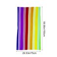 thumbnail image 3 of Fiudx Toalla de Playa Extragrande, Diseño de Rayas Suaves, Secado Rápido, Ideal para Piscina, Viajes y Camping, Unisex, 150 X 75 Cm, Lavable a Máquina, Ligera., 3 of 6