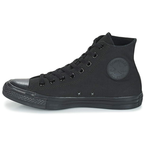 Converse chuck taylor all star black monochrome high outlet top trainer