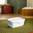 thumbnail image 4 of SHINYPASING Boîte de Rangement pour Lingettes Humides Structure Simple Plastique Blanc 1 Pcs, 4 of 8