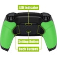 thumbnail image 5 of eXtremeRate Green Rubberized Grip Paddles Kit Upgrade Board & Back Shell Buttons for PS5 Controller BDM-030/040, 5 of 7