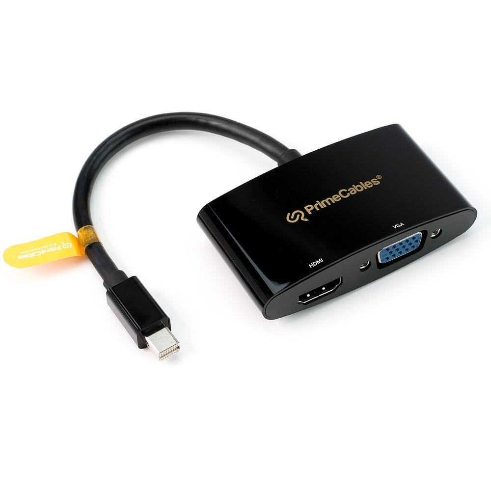PrimeCables® Thunderbolt 2 to Mini Displayport to HDMI VGA Adapter 4K