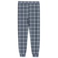 thumbnail image 5 of Mens Sleep Pants with Pockets Plaid Pajama Pants Cute Drawstring Elastic Waist Pant Cuffed Hem Straight Leg Home Sleepwear, 5 of 7