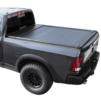 Syneticusa MR Series Retractable T-Slot Rails Hard Truck Bed Cover for 2002-2026 Ram 1500 2500 3500 6'4" Bed
