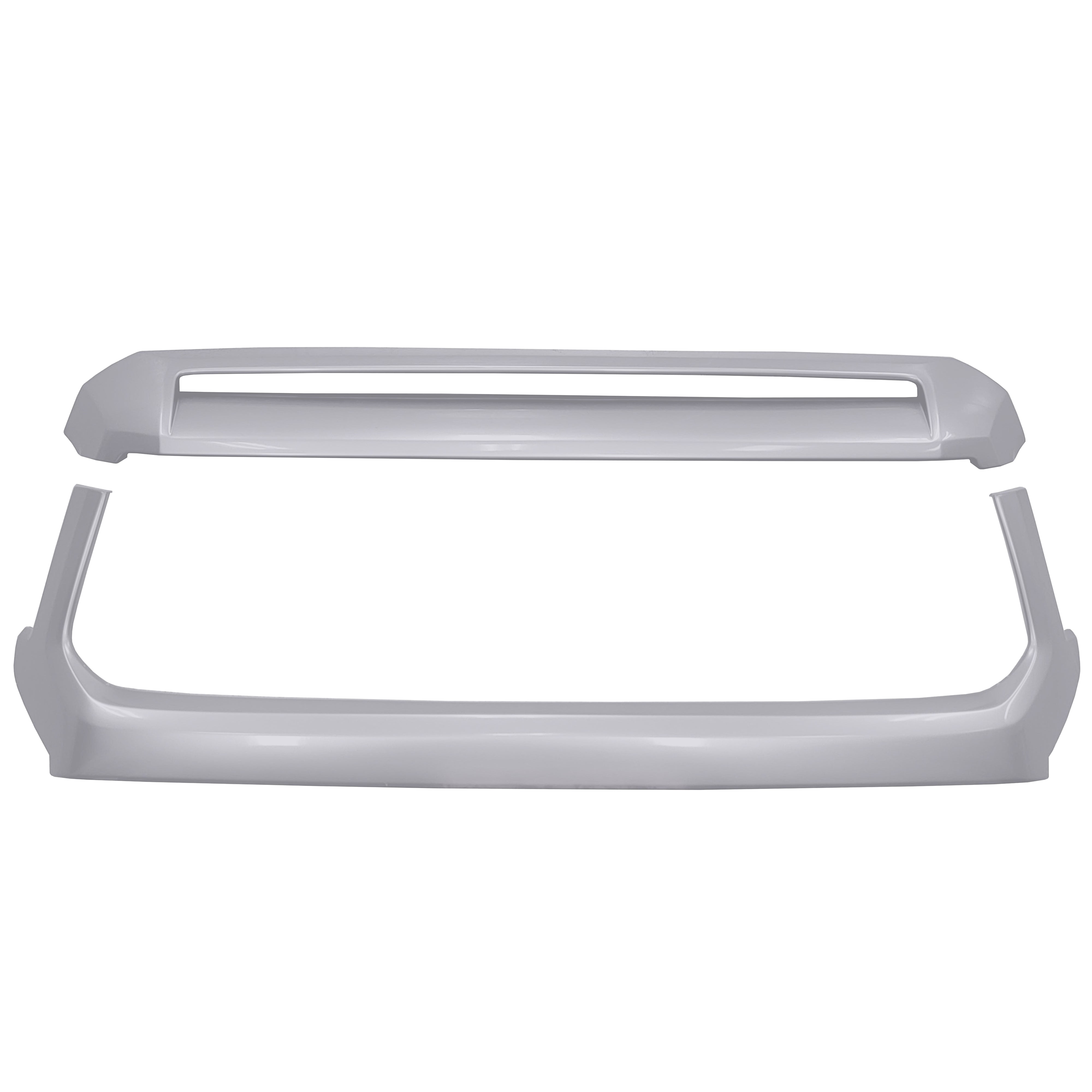 2014-2021 Toyota Tundra Grille Surround and Hood Bulge Overlay - Chrome Delete Kit