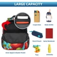 thumbnail image 5 of Apple Cute Adjustable Shoulder Strap Backpack with Large Capacity, Printed Design, Lightweight, 5 of 6