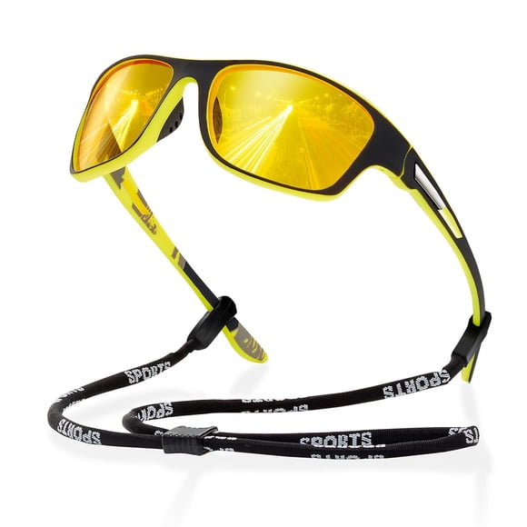 Gafas de sol deportivas suoso con protección UV400 polarizadas para hombre