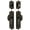 Timeless Bronze, variant on Grandeur 823079 Windsor Solid Brass Single Cylinder Keyed Entry Knobset And Deadbolt Combo