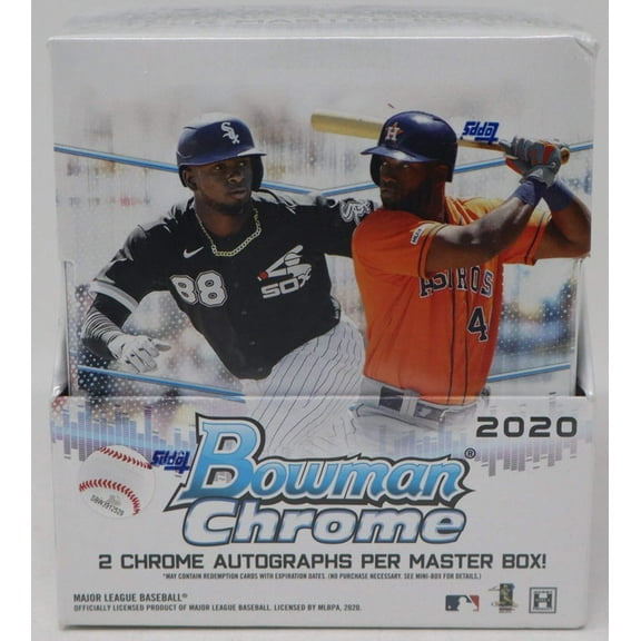 2020 Bowman Chrome Baseball Box (Hobby) (2/6/5)