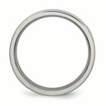 thumbnail image 2 of Titanium Flat 5mm Polished Band Ring 7 Size, 2 of 6