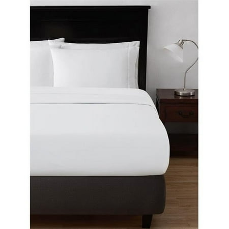 GOM Collection Microfiber White King Flat Sheets 6 PK