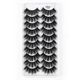 thumbnail image 1 of 10 Pairs False Eyelashes Cat-eyes Natural 3D Fluffy Eyelashes Extension Dense Y603, 1 of 2