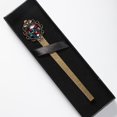 thumbnail image 2 of Love Bookmarks: Lace Mark in Antique Bronze - a Timeless Gift for Book Lovers and Readers, 2 of 5