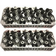 Duramax 6.6L LLY Complete Pair Cylinder Heads With Valve Train - 2004.5-2005.5
