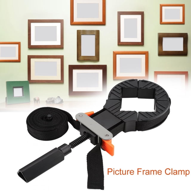Corner Clamp,Fast Adjustable Band Strap Woodworking Tool Adjustable Frame Clamp Maximized Efficiency