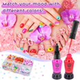 thumbnail image 4 of Set de esmaltes de uñas BATTOP Kids con secador de uñas y esmalte 2 en 1, 4 of 8