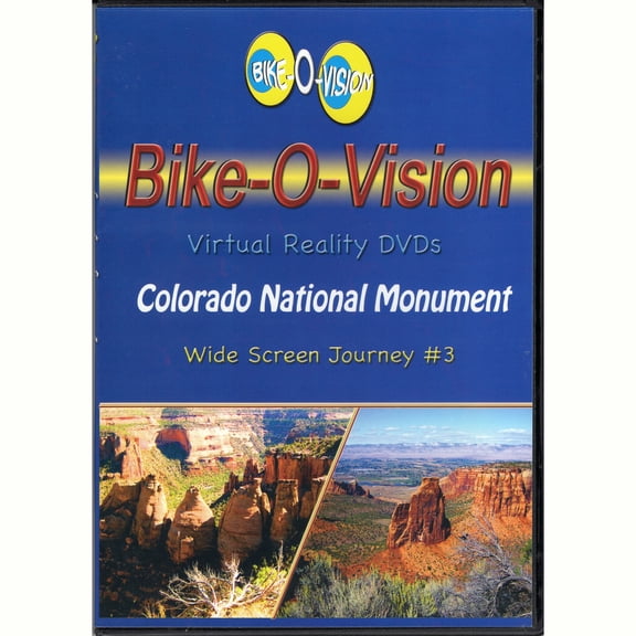 Indoor Cycling Workout Video – Colorado National Monument Scenic Ride | Bike-O-Vision DVD (Journey #3)