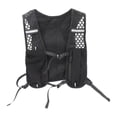 thumbnail image 3 of Mochila de hidratación para correr, chaleco, paquete de agua con banda reflectante, bolsa de hidratación, mochila para trail running, jogging y pesca. Negro, 3 of 8