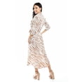 thumbnail image 5 of Vestido largo animal print Roman Fashion /Juvenil, 1765 (Cafe animal print) cafe CH, 5 of 5