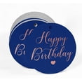thumbnail image 2 of Inkdotpot Happy Birthday Bottle Tag Real Rose Gold Foil Favor Hang Tags Pack Of 50, 2 of 7