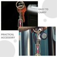 thumbnail image 2 of 2pcs Car Keychains Hourglass Keychains Backpack Key Ring Retro Key Chain Sand Timer Key Rings Bag Keychain, 2 of 3