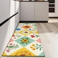 thumbnail image 4 of Pioneer Flower Floral Print Pattern Kitchen Rug Mat,Kitchen Runner Rugs Non Skid Washable,Decorative Kitchen Floor Mats for Kitchen,Sink,Laundry,17"X47", 4 of 5