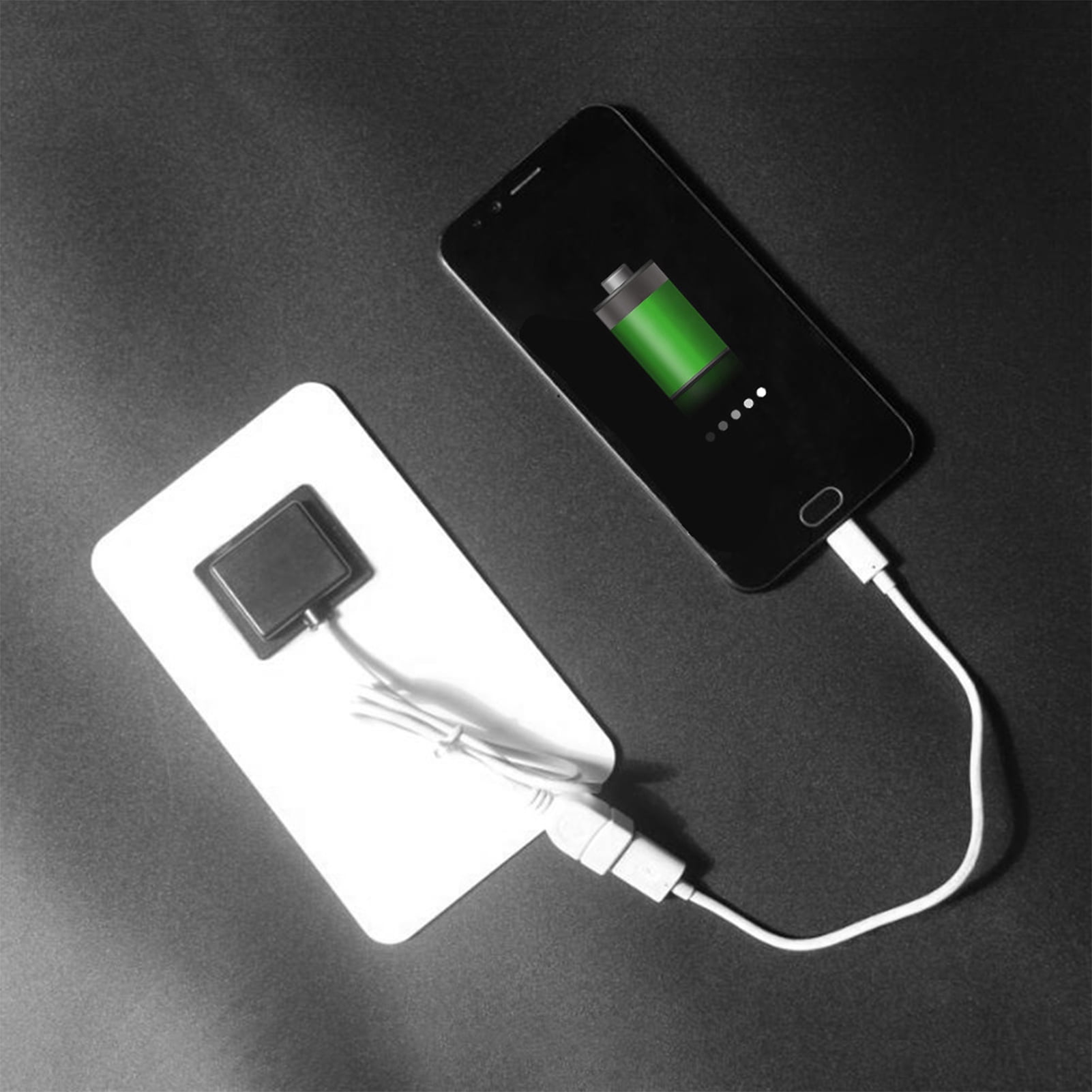 Solar Panel USB Output, Solar Station Panel, Portable Solar Panel Generator, Backpack Solar Charger 5V 2W With High Conversion For Security Camera, Cellphone, Power Banks