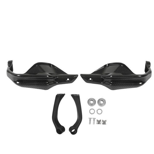Protector de manos para motocicleta, estilo de fibra de carbono, izquierdo y derecho, Kits protectores de protección para manillar para R1250GS R1200GS LC Adventure