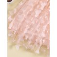 thumbnail image 6 of Bagilaanoe Toddler Baby Girl Party Dress 3D Butterfly Sleeveless A-line Princess Dresses 6M 12M 18M 24M 3T 4T Kids Casual Swing Sundress, 6 of 8