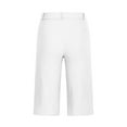 thumbnail image 5 of Inleife Fashion Women's Summer Shorts Casual Twill Solid Color Shorts Half Short Pants with Pocket, 5 of 5