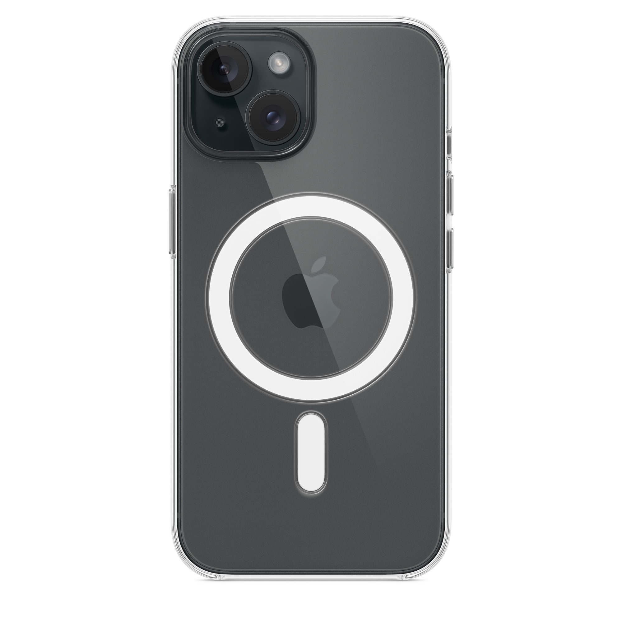 Apple iPhone 15 Case, Clear, with MagSafe