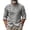 Gray, variant on StSilkitty Mens Casual Shirts Solid Color Long Sleeve Side Bottons T Shirt Lightweight Soft Fashion Comfy Tops