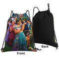 thumbnail image 2 of Encanto Drawstring Backpack Anime Sackpack Gym Bag For Sport Yoga Travel Hiking Shopping Lightweight Gym Bag 16*14 Inch, 2 of 8