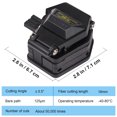 thumbnail image 2 of CTIRCHIU Fiber Optic Cleaver Tool Kit Black High Precision Durable Metal Fiber Cutting Tool with Anti Slip Pad, 2 of 6