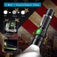 thumbnail image 4 of Portable Adventure Torch, Super Bright LED Flashlight, Magnetic and COB Side Lights, For Hiking Camping, 4 of 6