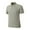 Khaki, variant on WREESH Men's Summer Solid Button Casual Top Short Sleeve Solid Color Shirt for Fit and Stylish Look Black