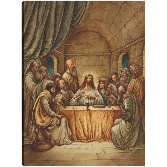 Cuadro Decorativo - Cena Jr Impresión en canvas, estrechado.