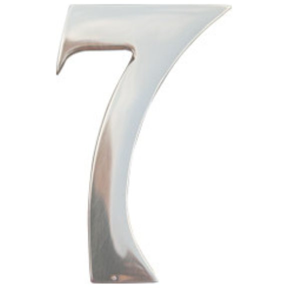 Imperial Mailbox Systems 3 Inch Brass Number, Weather-Resistant