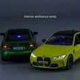 thumbnail image 4 of 1:32 BMW M4 Police Alloy Sports Car Model Diecasts & Toy Vehicles Metal Model Sound and Light Car Toys For Gifts, 4 of 9