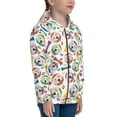 thumbnail image 5 of Kdxio Cartoon Labrador Retriever Pattern Kids Boys Girls Zip Up Hoodie 3D Printed Hooded Sweatshirt Hoody Coat with Pocket 7-12 Y-Medium, 5 of 6